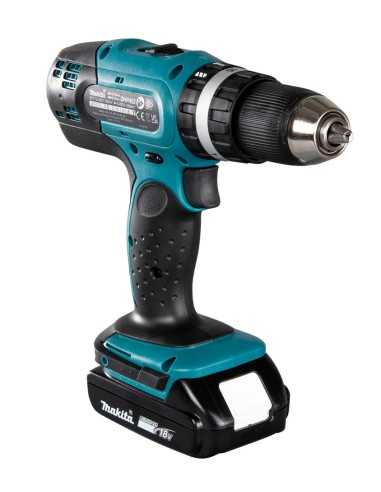 TALADRO DHP453RFE COMBINADO 18V MAKITA
