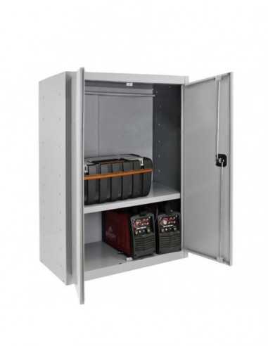 Armario Taquilla SIMON LOCKER PROF.Monobloque Multiusos 90x80x40 2/1 Gris | Taquilla metálica SimonLocker para vestuarios y ofic