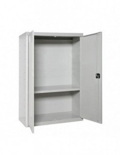 Armario Taquilla SIMON LOCKER PROF.Monobloque Multiusos 90x80x40 2/1 Gris | Taquilla metálica SimonLocker para vestuarios y ofic 2