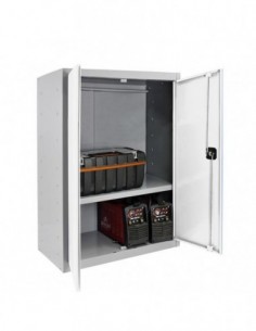 Armario Taquilla SIMON LOCKER PROF.Monobloque Multiusos 90x80x40 2/1 GR/BLA | Taquilla metálica SimonLocker para vestuarios y of