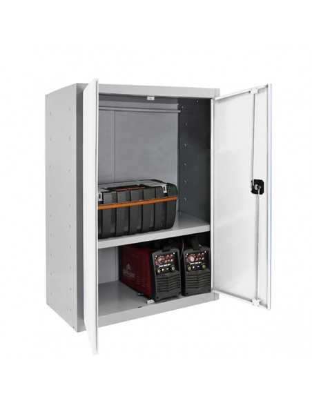 Armario Taquilla SIMON LOCKER PROF.Monobloque Multiusos 90x80x40 2/1 GR/BLA | Taquilla metálica SimonLocker para vestuarios y of