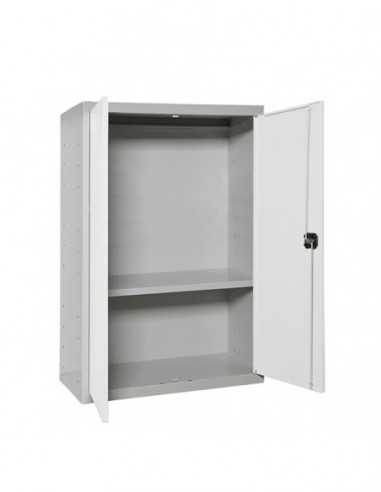 Armario Taquilla SIMON LOCKER PROF.Monobloque Multiusos 90x80x40 2/1 GR/BLA | Taquilla metálica SimonLocker para vestuarios y of