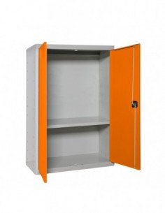 Armario Taquilla SIMON LOCKER PROF.Monobloque Multiusos 90x80x40 2/1 GR/NA | Taquilla metálica SimonLocker para vestuarios y ofi 2