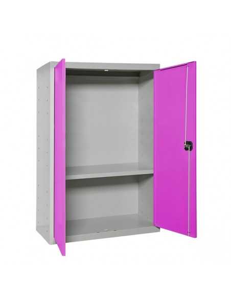 Armario Taquilla SIMON LOCKER PROF.Monobloque Multiusos 90x80x40 2/1 GR/RS | Taquilla metálica SimonLocker para vestuarios y ofi