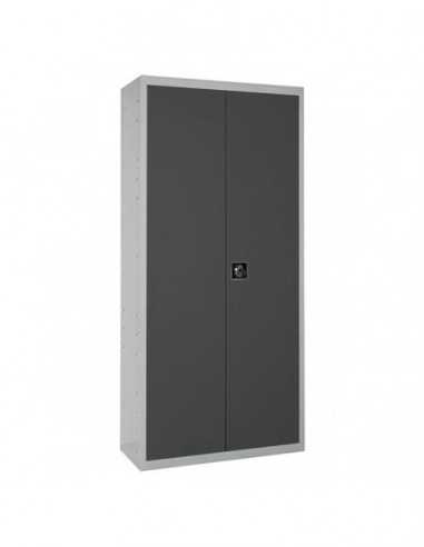 Armario Taquilla SIMON LOCKER PROF.Monobloque Multiusos 180x60x40 2/4 GR/AN | Taquilla metálica SimonLocker para vestuarios y of