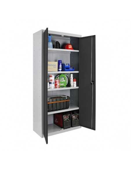 Armario Taquilla SIMON LOCKER PROF.Monobloque Multiusos 180x100x40 2/4 GR/AN | Taquilla metálica SimonLocker para vestuarios y o