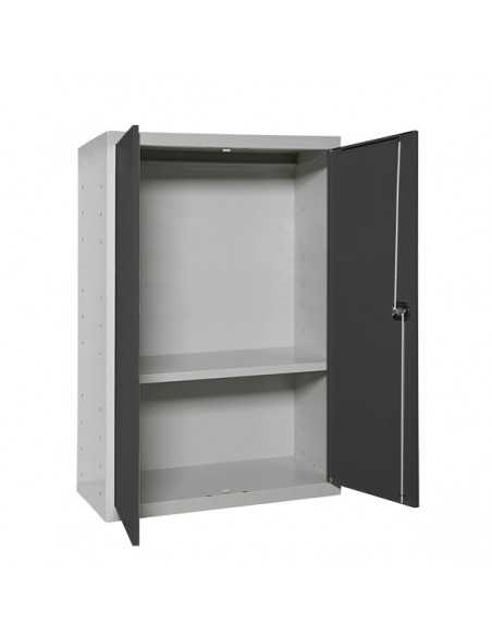 Armario Taquilla SIMON LOCKER PROF.Monobloque Multiusos 90x80x40 2/1 GR/AN | Taquilla metálica SimonLocker para vestuarios y ofi