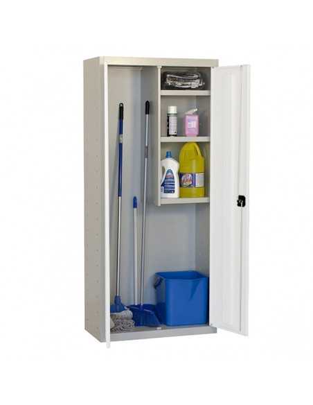 Armario Taquilla SIMON LOCKER PROF.Monobloque CLEANING 180x60x40 2/3 GR/BL | Taquilla metálica SimonLocker para vestuarios y ofi