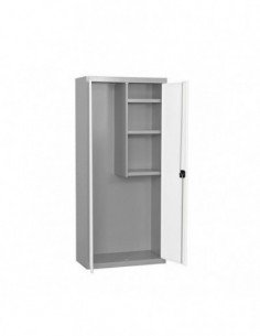 Armario Taquilla SIMON LOCKER PROF.Monobloque CLEANING 180x60x40 2/3 GR/BL | Taquilla metálica SimonLocker para vestuarios y ofi 2