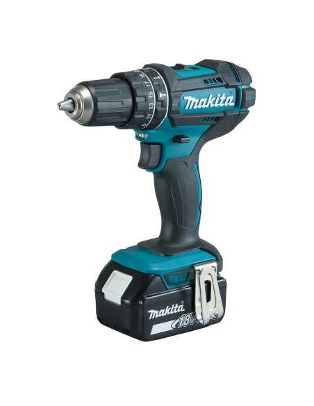 TALADRO DHP482RME COMBINADO 18V 4.0AH MAKITA