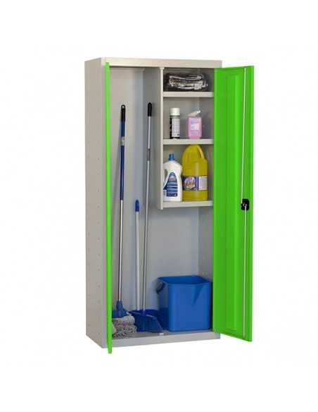 Armario Taquilla SIMON LOCKER PROF.Monobloque CLEANING 180x60x40 2/3 GR/VER | Taquilla metálica SimonLocker para vestuarios y of