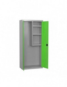 Armario Taquilla SIMON LOCKER PROF.Monobloque CLEANING 180x60x40 2/3 GR/VER | Taquilla metálica SimonLocker para vestuarios y of 2