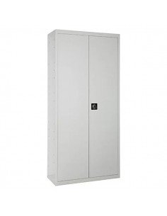 Armario Taquilla SIMON LOCKER PROF.Monobloque Multiusos 180x80x40 2/4 Gris | Taquilla metálica SimonLocker para vestuarios y ofi