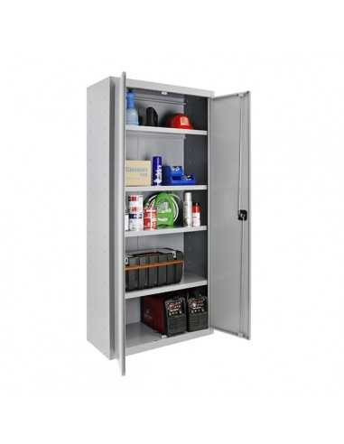 Armario Taquilla SIMON LOCKER PROF.Monobloque Multiusos 180x80x40 2/4 Gris | Taquilla metálica SimonLocker para vestuarios y ofi