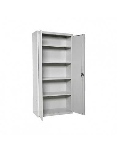 Armario Taquilla SIMON LOCKER PROF.Monobloque Multiusos 180x80x40 2/4 Gris | Taquilla metálica SimonLocker para vestuarios y ofi