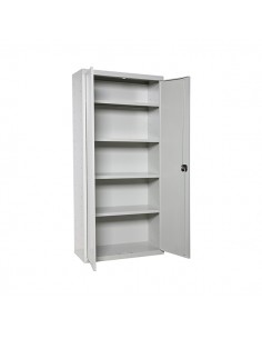 Armario Taquilla SIMON LOCKER PROF.Monobloque Multiusos 180x60x40 2/4 Gris | Taquilla metálica SimonLocker para vestuarios y ofi
