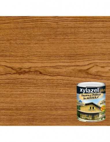 Protector Madera Lasur Xylazel Plus Mate Roble 750 ml