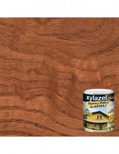 Protector Madera Lasur Xylazel Plus Mate Castaño 5L
