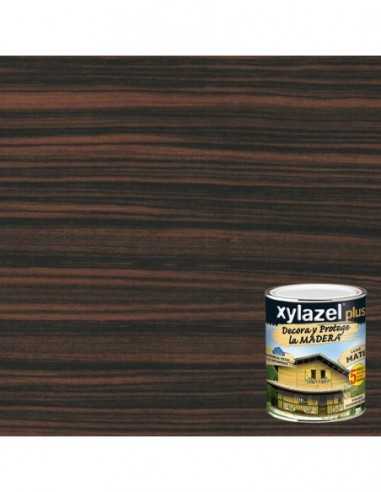 Protector Madera Lasur Xylazel Plus Mate Ebano 750 ml