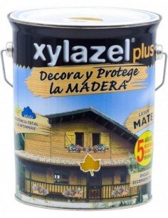 Xylazel Protector Madera Lasur Xylazel Plus Mate Ebano 5L