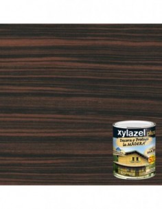 Xylazel Protector Madera Lasur Xylazel Plus Mate Ebano 5L 2