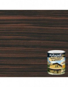 Xylazel Protector Madera Lasur Xylazel Plus Mate Ebano 5L 2