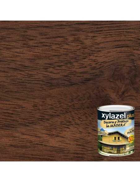 Protector Madera Lasur Xylazel Plus Satinado Nogal 750 ml