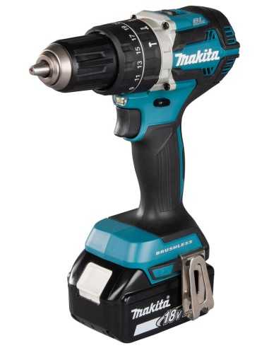 TALADRO DHP484RTJ COMBINADO 18V 5.0AH LXT BL MAKITA