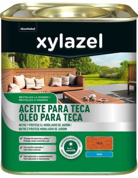Xylazel Aceite para Teca Xylazel ,Teca 750 ml para madera