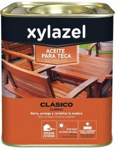 Xylazel Aceite para Teca Xylazel Incoloro 750 ml para 2
