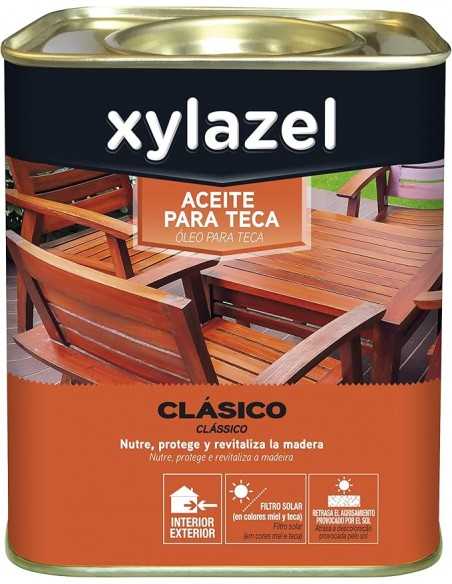 Aceite para Teca Xylazel Incoloro 750 ml