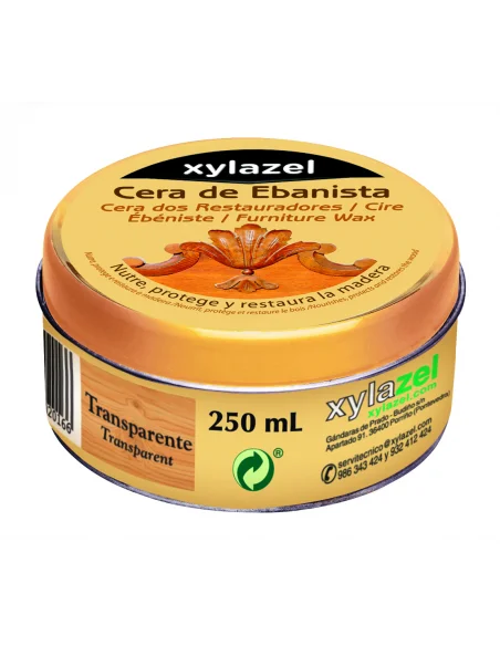 Xylazel Cera Ebanisteria Xylazel Transparente 250 ml para
