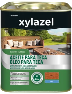 Xylazel Aceite para Teca Xylazel Incoloro 750 ml para
