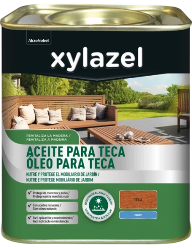 Xylazel Aceite para Teca Xylazel ,Teca 750 ml para madera