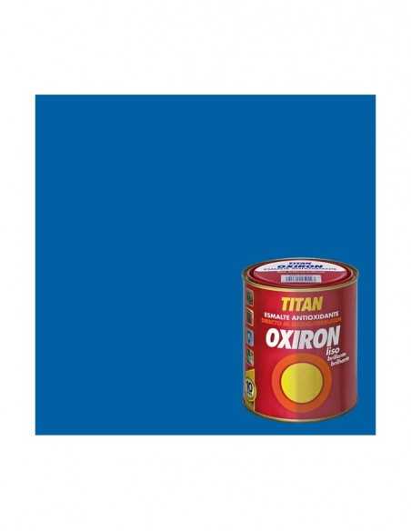 Pintura Esmalte OXIRON TITAN Liso Azul Luminoso 375 ml |