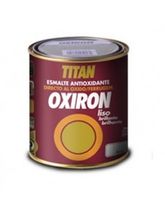 Pintura Esmalte OXIRON TITAN Liso ROJO 4 L | Esmalte