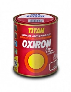 Pintura Esmalte OXIRON TITAN Liso Verde Bosque 4L |