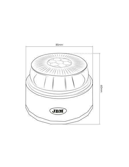 Baliza de Emergencia V16 JBM Geolocalizable