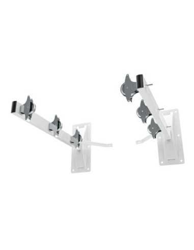 Tendedero de Pared Lateral AMIG Mod. 3 Acero Blanco Epoxi con Poleas