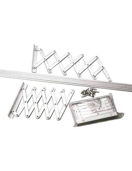 Tendedero AMIG Extensible KIT 1-1000 Aluminio Inoxidable