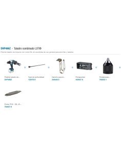 TALADRO DHP486Z COMBINADO BL 18V LXT 130NM MAKITA 2