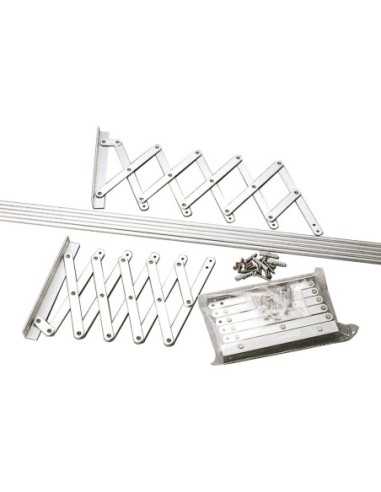 Tendedero AMIG Extensible KIT 1-1400 Aluminio Inoxidable