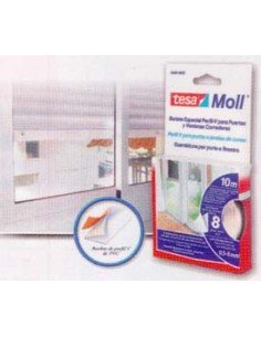 Burlete TESA Caucho Perfil V Blanco | TESA profesional