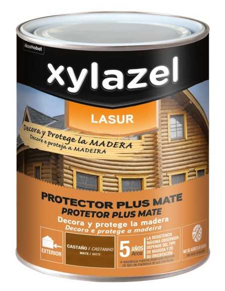 Imprimación Lasur Protector de Madera XYLAZEL Decora Mate Teca 750ml – Compra online | Ferretería CAHERSA