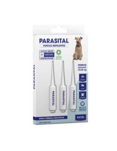 Parasital ZOTAL Pipeta Perros Medianos (10-25 KG) – Compra online | Ferretería CAHERSA