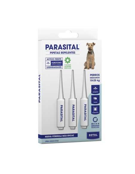 Parasital ZOTAL Pipeta Perros Medianos (10-25 KG) – Compra online | Ferretería CAHERSA