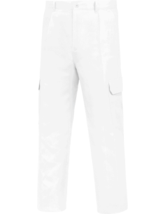 Pantalón VESIN Multibolsillos Tergal Blanco T38 – Compra online | Ferretería CAHERSA