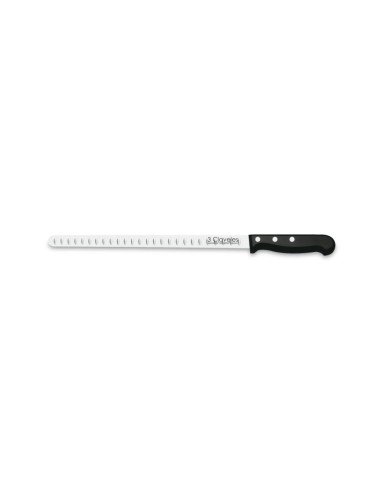 Cuchillo Jamonero 3 CLAVELES Alveolado punta roma POM 29 cm 11.5" | 3 Claveles | Ferretería Cahersa