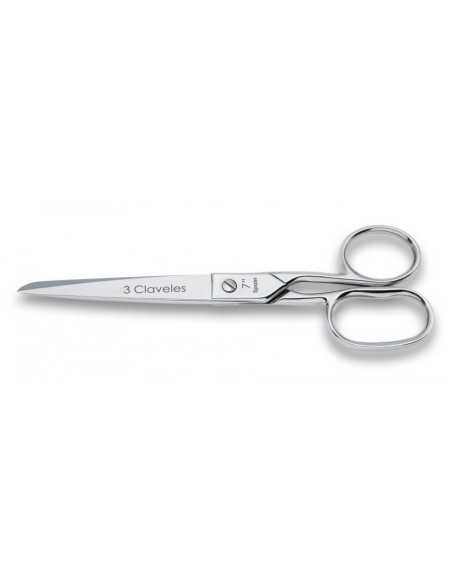 Tijera Modista Varios Usos 3 CLAVELES Castellana 7" | 3 Claveles | Ferretería Cahersa