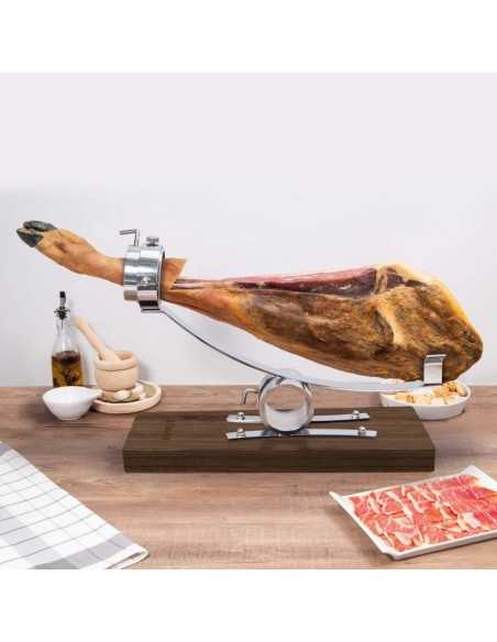 Soporte Jamonero 3 CLAVELES Basculante | 3 Claveles | Ferretería Cahersa